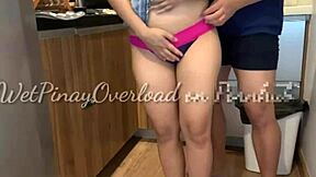 Almost got caught in the kitchen by mom