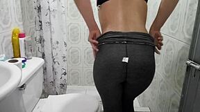 I know it's wrong but I fucked my cousin in the bathroom! Her pussy was so tight and tasty!