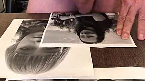 i'm giving a cum tribute to this shaved teen