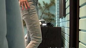 Blonde amateur films sneaky change room video.