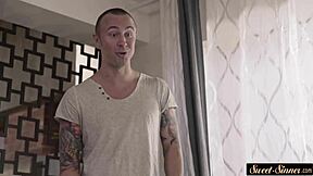 Teen shares moments with stepfather