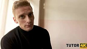 Tutor4k Luxurious English Tutor Indulges In Spontaneous Sex With Impudent Client