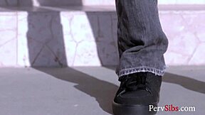 Blonde Chloe Cherry Pays Debt With Body In Garage Fantasy