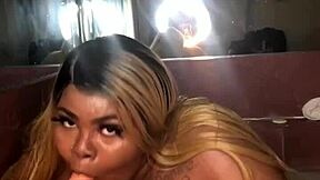 Zaharii relaxes in the hot tub