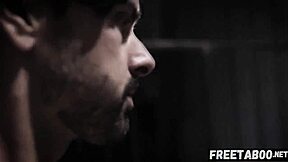 how does scared teen eliza jane handle ryan driller's cock in prison?