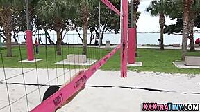 little teen pounded doggystyle with monster cock in hd