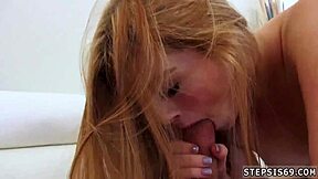 Petite Teen 18+ Teases Steppatron Outdoors