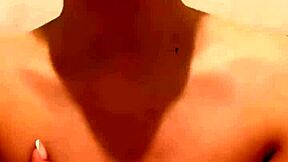 Ritafox, that adorable redhead Russian, washing her gorgeous tits and pussy up close.