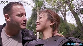 Alexia Anders says, 'Fuck me hard, Danny Mountain.'