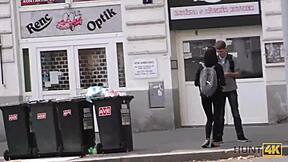 Hunt4k successful pickup for cash with young lady