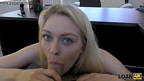 Loan4K Dancer Auditions with Body Movements in Office Interview