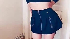 i love watching this lovely girl give deep blowjob and play with her pussy in lingerie pov