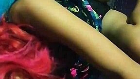 haciendo oral y jugando en hamaca