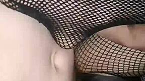 19 year old gets fucked feet in fishnet stockings, feel it?