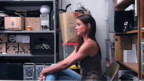 i watch hot milf sofie get bent over and drilled by officer