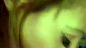 i deepthroat her in pov, suckin that big cock with handjob and tits close up till cum