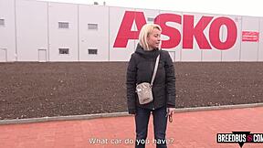 Blonde Milf Bent Over In Breedbus Fucking