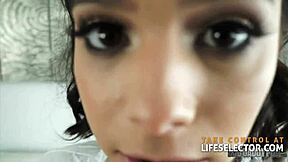 Violet Stars, why are you being such a bad stepdaddy with my big tits and deepthroat?