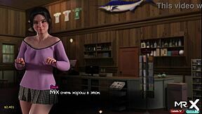 I couldn't hold back and creampied the teen's ass in Treasure of Nadia