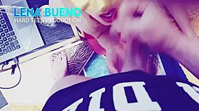 Skinny Blond Teen 18+ Deepthroats For Facial Cumshot Homemade