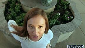 teen pornstar fingered in hardcore ass action.