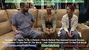 doctor tampa walks in on fully naked angel santana to give a second opinion at doctor stacy shepard request.