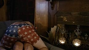 skarlett and damon get hot and heavy with licking and fucking