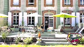 Hey there, watch Clara Mia enjoy a wild threesome with intense anal action in this European adventure!