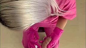 Bored and horny? Watch me fuck my stepsister's husband with deepthroat and licking.