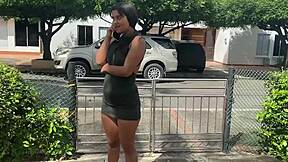 Amateur teen receives cumshots on face from big black cock during lesbian sex.