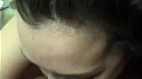 why watch this gorgeous amateur with big tits give an amazing blowjob and swallow?