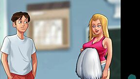 Cheerleaders Compare Voluptuous Boobs In Summertime Saga 46!