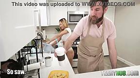 i banged barista mina luxx and chris epic, it was epic with their small tits and big ass.