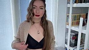 Amelie Dubon As A 60s Girl Experiencing Orgasm