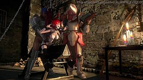 i'm the succubus gettin banged by knights in this hentai, oh god