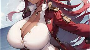Feel the Passion of Cute Pirate Girls Stripping Their Giant Tits