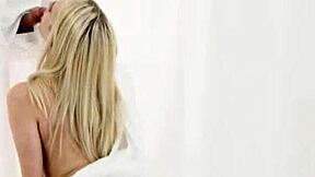 tempting mormon teen mouth fucked hard and face sprayed with big cock