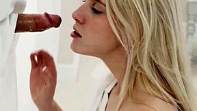 tempting mormon teen mouth fucked hard and face sprayed with big cock