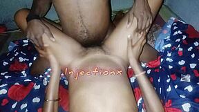 Step sister with shaved pussy gets banged after party and begs for more cumshot