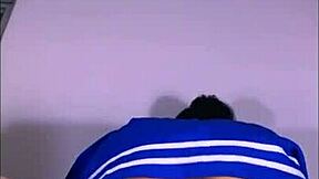 the friend's mother always seemed so modest but transforms in private