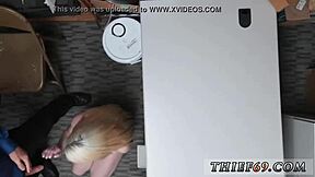 Police Officer And Inmate Suggestively Handle Attempted Theft With Hardcore Fucking