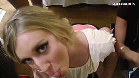 girls night out quickly became wild group sex