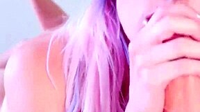 blonde pro gives amazing masturbation blowjob 😍