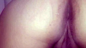 Young latina teen masturbates her shaved pussy solo