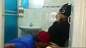 i never thought my friend's mom would hit on me like this, we ended up in a threesome with blowjobs and cum, sorry buddy for this video