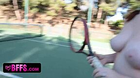 Lesbian teen enjoys hot graduation surprise with licking and fingering 😍