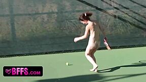 Lesbian teen enjoys hot graduation surprise with licking and fingering 😍