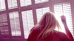 Tiny 18+ Blonde Cutie Chloe Gets Neighborly Creampies