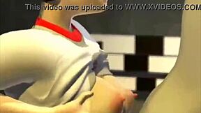 young cute student with big tits gets fucked on the car after blowjob and riding