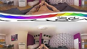 Teen Masseuse Gives Erotic Nuru Massage, Riding in VR360